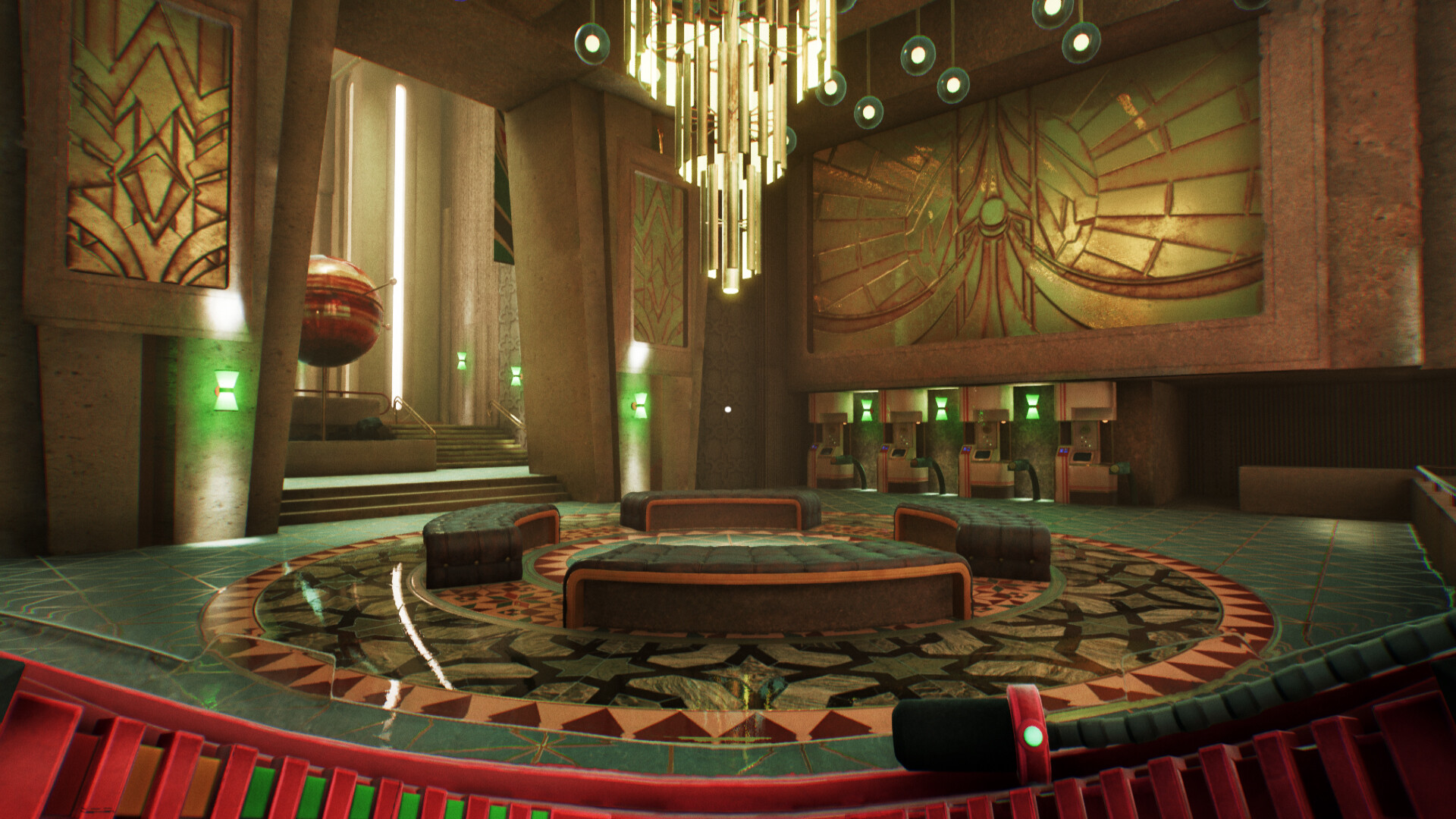 Art deco interior from Return to Grace